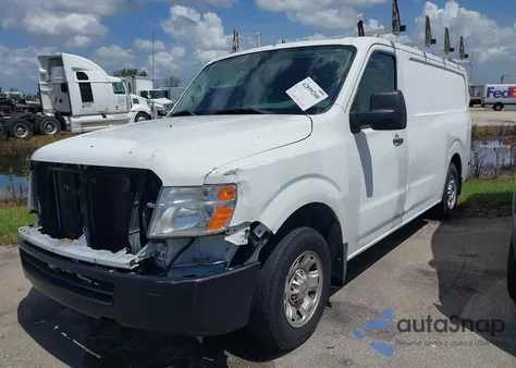 2016 Nissan Nv Cargo Nv1500 Sv V6 из США, поврежденный, VIN 1N6BF0KM8GN806766